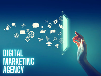 A Professional Marketing Agency Website, Digital Marketing with Responsive