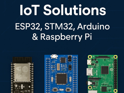 Embedded Firmware & RTOS Projects | STM32, ESP32, Arduino, Raspberry Pi