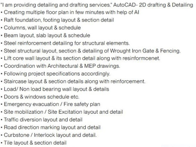 AutoCAD- Architecture & Structure