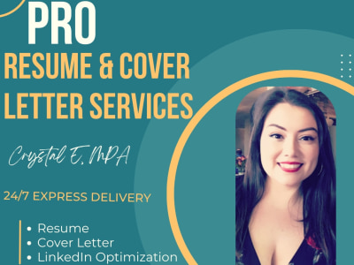 An ATS-Compliant Resume, Cover Letter, and LinkedIn [24 hours]