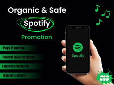 Spotify Music Promotion with Listener & Playlist Growth