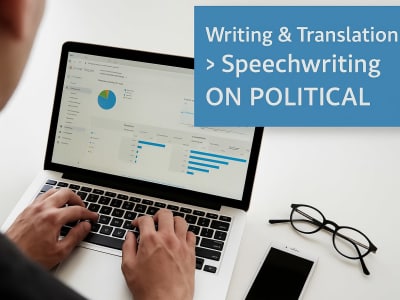 Delivering impactful political speeches that win hearts and minds.