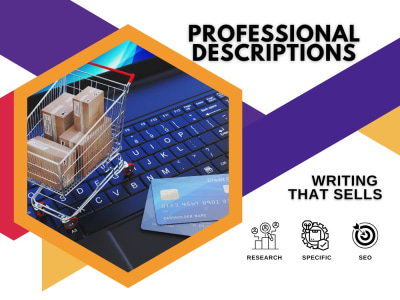 Creative, SEO-Optimized Converting Product Description Spanish or English
