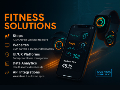 Fitness & Health App, Fitness Mobile App Developer, Fitness App Development