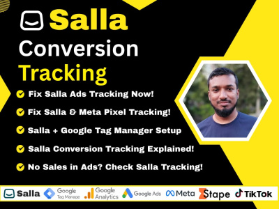 Salla eCommerce Tracking | GA4 + Google & Meta Ads
