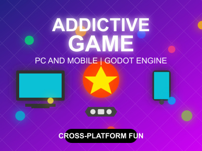 Addictive Mobile or PC Game (2D) in godot