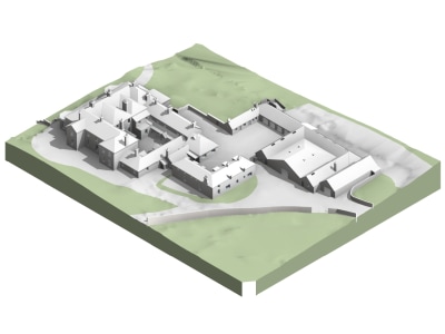 LOD 200 Revit model from Point Cloud