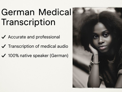Medical German Transcription – Accurate, Confidential, Native-Level