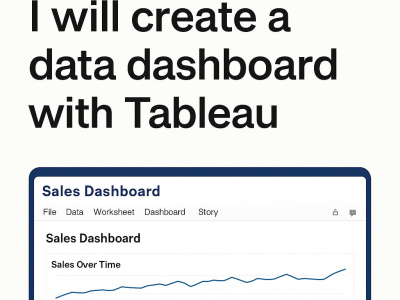 Data Visualization Dashboard with Tableau
