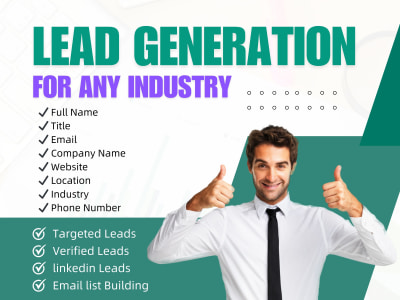 B2B Lead Generation | Cold Email, LinkedIn
