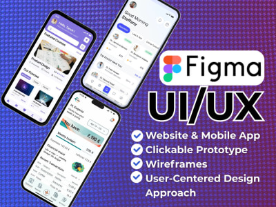 UI/UX Design in Figma for Health, Finance & EdTech MVPs (Web & Mobile ...