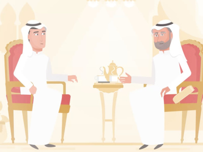 Professional motion graphics video