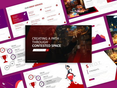 High-End Pitch Deck & Professional Presentation Design