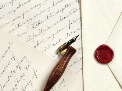 A heartfelt, tailor-made love letter, proposal, or a vow
