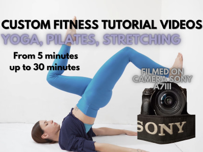 A pro tutorial on camera yoga, pilates, stretching, fitness