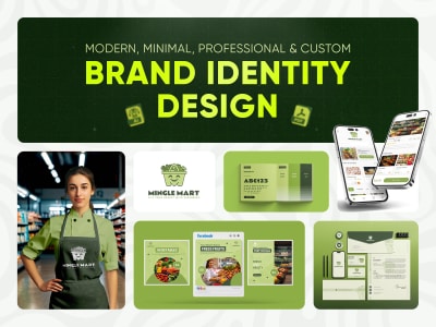 A professional logo and brand identity style guide