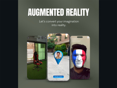 Immersive AR augmented reality apps for Android and IOS in Unity3D.