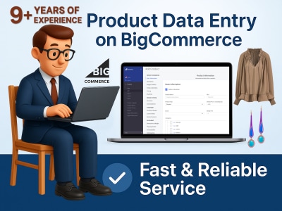 Product Uploads / Product Listings / Product Entry on BigCommerce Store