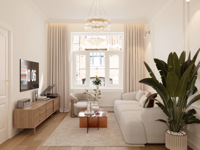 Perfect Interior 3D Renderings for your apartment.