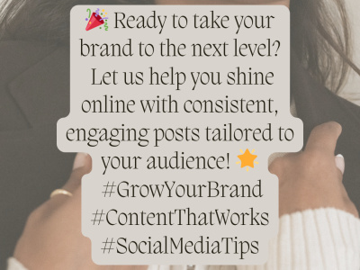 Engaging social media content for your brand or business | Upwork