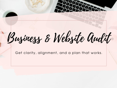 Business Systems & Branding Audit for Online Service Providers