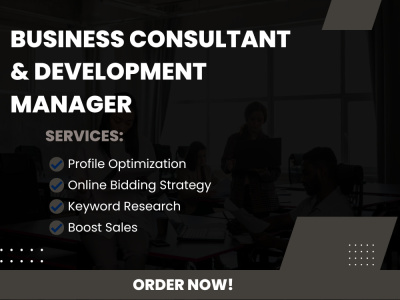 Expert Business Consultant & Development Manager