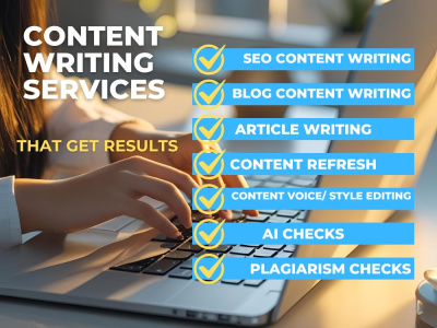 OPTIMIZED content, articles, and blogs - AI and Plagiarism Free