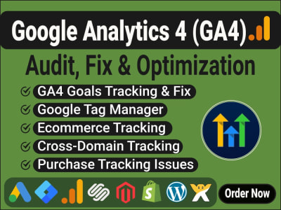 Audit and Fix Analytics 4, Pixel Tracking, Google Ads Conversion Tracking