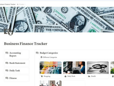 Build Finance & Budget Tracker in Notion