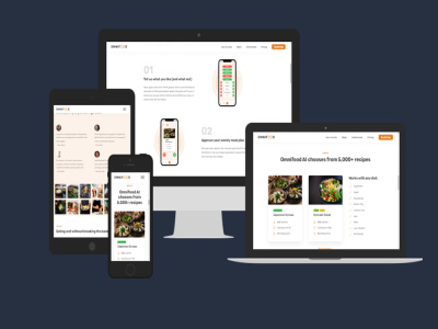 Responsive Landing Page using React + Tailwind CSS | Upwork