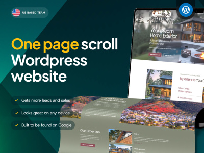 Single Scroll Website Examples A custom-designed, one-page scroll WordPress website built just for you ...