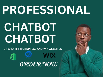 Automate shopify chatbot wordpress chatbot shopify store wix chatbot