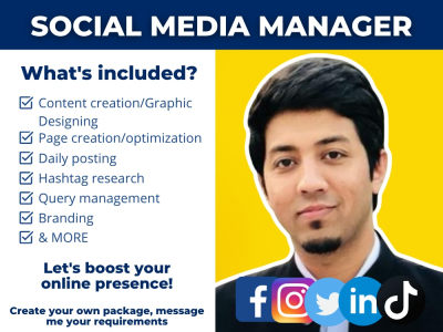 A social media management | social media manager | social media marketing