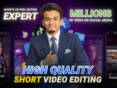 Short Video Editing for Youtube Shorts and Instagram Reels
