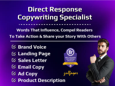 Direct Response Copy By Direct Response Copywriting Specialist | Upwork