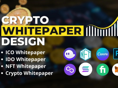 Whitepaper writer for blockchain, ico, nft, and crypto ico white paper