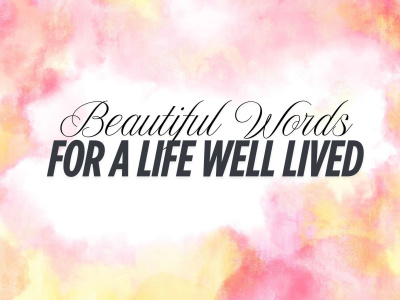 Personalized Eulogies That Help You Say What Matters Most