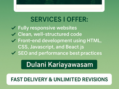 I Will Build a Responsive Website with HTML, CSS, JavaScript, and React ...