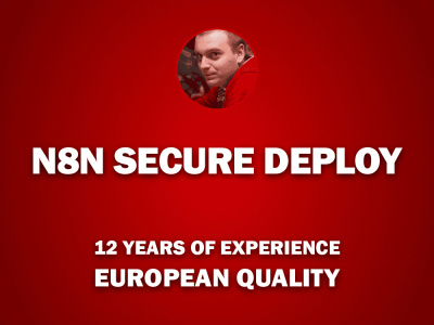 Deploy n8n self host to any Cloud AWS, GCP, Azure, etc or VPS