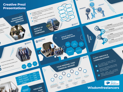 A dynamic Prezi presentation with stunning visuals
