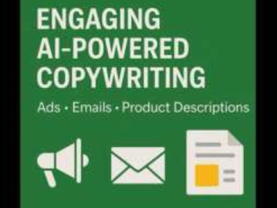 Engaging AI Copywriting for Ads, Emails & Products