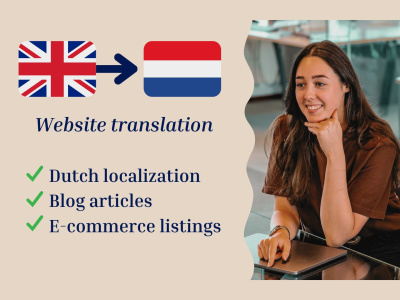 A Dutch website: the perfect translation localized to the Dutch market