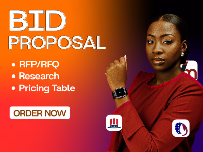Expert RFP Writing, Business Proposal Writing, and Technical ProposalWriter