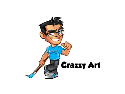 A unique mascot logo, cartoon character or caricature logo design