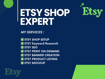 Etsy SEO, Keyword Research ,Digital Product Store Setup & Digital Planners