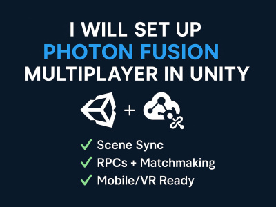 Photon Fusion multiplayer setup or migration in Unity | Upwork