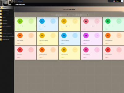 A professional HRMS(human resource management system)