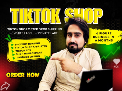 Tiktok shop 6 figure business in 180 days, tiktok shop management