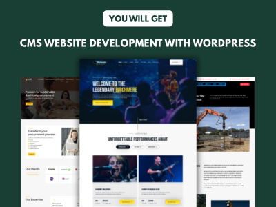 CMS Website Development With WordPress | Upwork