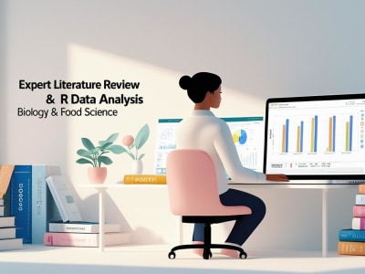 Expert Literature Review & Data Analysis in Biology and Food Science